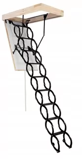 Nožnicové podkrovné schody FLEX TERMO 70 × 70