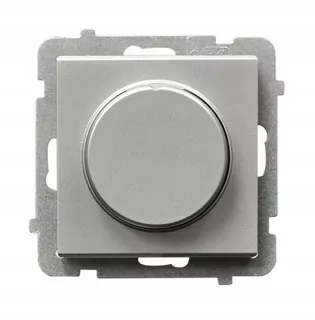 Vypínač svetla - Dimmer Button-Rotary Silver Sonata