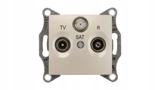 Sedna Anténny konektor RD/TV/SAT saténový SDN3501368