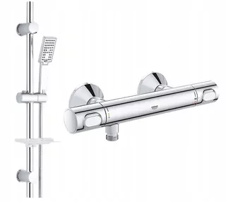 Sprchová batéria Grohe Precision chróm + sprchový set Reihe Cubic