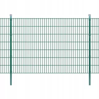 2D Plotové panely a stĺpiky 2008 × 1430 mm 2 m zelená