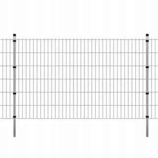 2D Plotové panely a stĺpiky 2008 × 1230 mm 4 m Strieborná