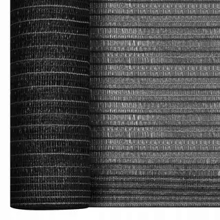 Tieniaca sieť, antracitová, 1 × 10 m, HDPE, 195 g/m²