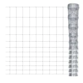 VidaXL Oceľová plotová sieť 50m 150cm