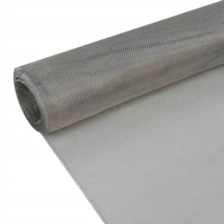 Sieť proti hmyzu, nerezová oceľ, 100 × 500cm, strieborná