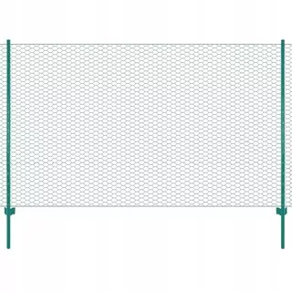 Plotové pletivo so stĺpikmi, oceľové, 25 × 1,5 m