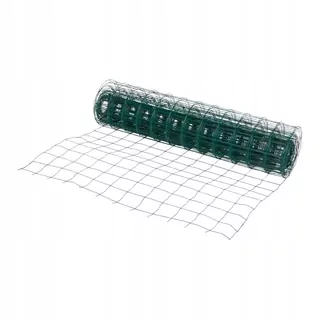 Zvárané oplotenie 1,2 × 20 m oka 100 × 100 mm zelená