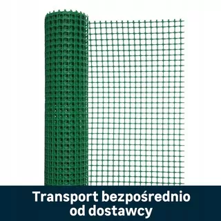 Plastová sieť 0.5 × 25 m 36 ks zelená