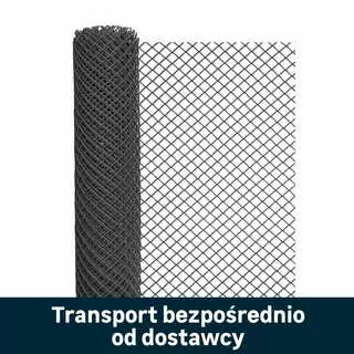 Plastová sieť 0.6 × 5 m 80 ks čierna