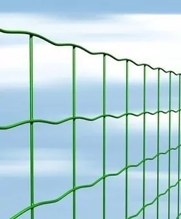 Rovná zváraná sieť, potiahnutá PVC, 1,5 × 25m