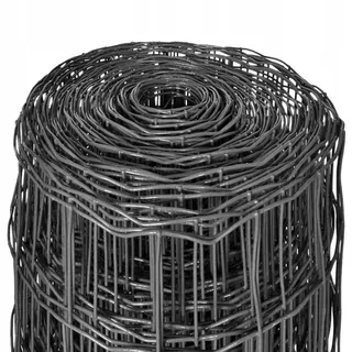 Euro plot, oceľový, 10 × 1,7m, šedý