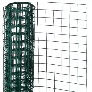 Drôtené pletivo, štvorcové, 1 × 5 m, 13 mm, potiahnutá oceľ