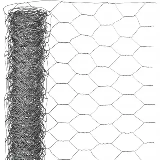 Drôtená sieť šesťhranná 0,5 × 2,5 m 25 mm pozinkovaná oceľ