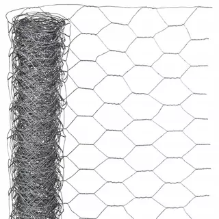 Drôtená sieť, šesťhranná, 1 × 10 m, 25 mm, pozinkovaná oceľ