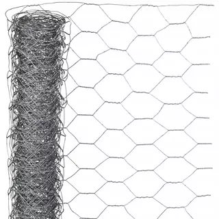 Drôtená sieť, šesťhranná, 1 × 10 m, 40 mm, pozinkovaná oceľ