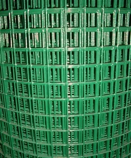 Zvárané pletivo z pozinkovaného drôtu + PVC zelená