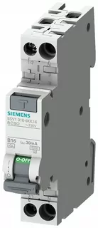 Istič - switch Siemens Differential B10A 30 ma 1m