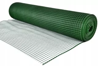 PLASTOVÉ Plotové pletivo zelené PVC 1,2 × 50m