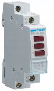 Indikátor Hager 230 V IP20 0 A