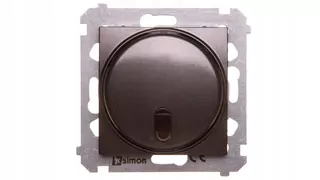Simon 54 Stmievač s diaľkovým ovládaním 20-500 W antracitová DS13T.01/48