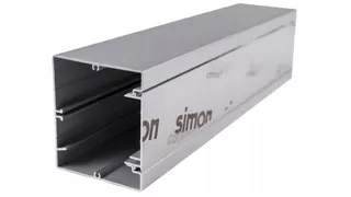 Simon Connect Mini stĺpik ALK jednostranný 5xK45 eloxovaný hliník ALK115/8