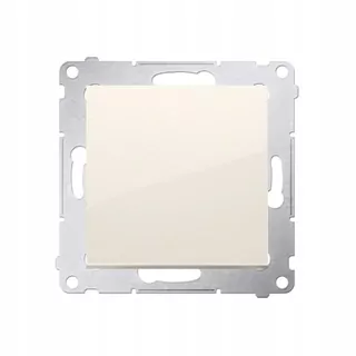 Vypínač svetla - Simon54 Premium Cream Zrkadlo Tlačidlo DP1.01 / 41