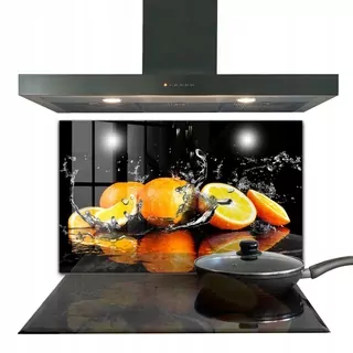 Sklenený nástenný panel Juicy Oranges 100x70