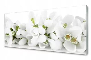 Sklenený panel 50 x 125 x 4 mm, leštené tvrdené sklo