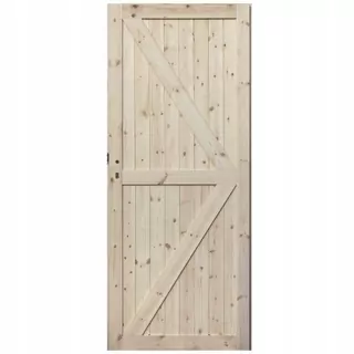 Celý list Loft 2 70 vpravo, surová borovica