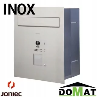 Box JONIEC malý s videotelefonom 285 × 385 SMVD Inox
