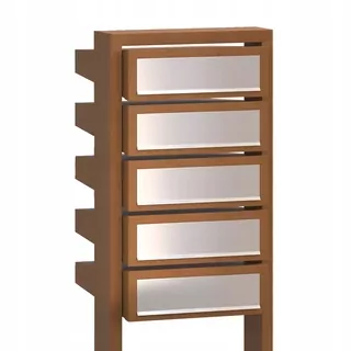Súprava obsahuje: montážny materiál, päť zámkov, každý s dvoma kľúčmi.