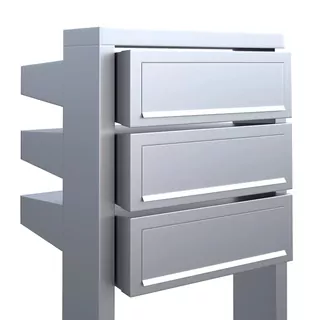 Súprava obsahuje: montážny materiál, tri zámky, každý s dvoma kľúčmi.