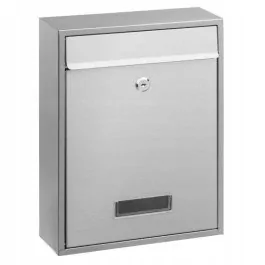 Poštová schránka BORAS 85 × 350mm inox C4