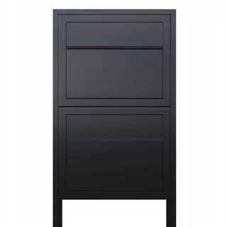 Súprava obsahuje: materiál na montáž krabice so stojanom, dva zámky, každý s dvoma kľúčmi.