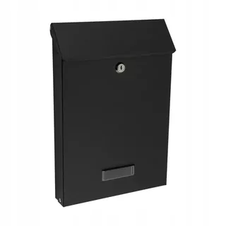 Schránka na listy 38 × 25 × 9 cm čierna C4 SDG