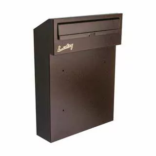 Schránka na listy 40 × 29.5 × 11.5 cm starožitná meď C4 W3
