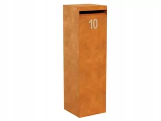 Schránka na listy Corten BUZON 2 35 × 35 × 120