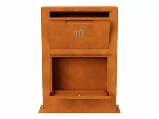 Schránka na listy Corten BUZON 7 87 × 30 × 125