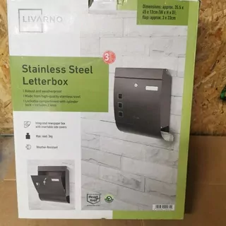 Poštová schránka - Livarno Písmená Box