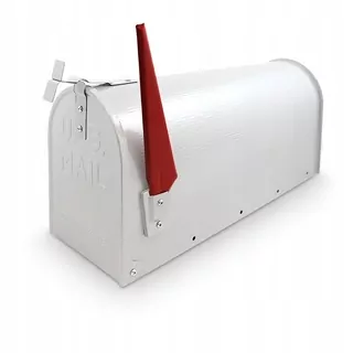 Poštová schránka USA MAIL (biela)
