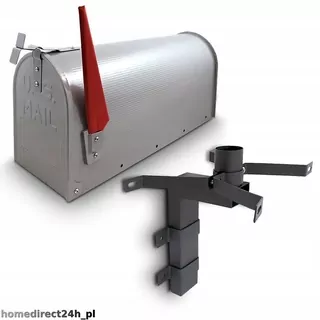USA MAIL americká poštová schránka s rukoväťou (biela)