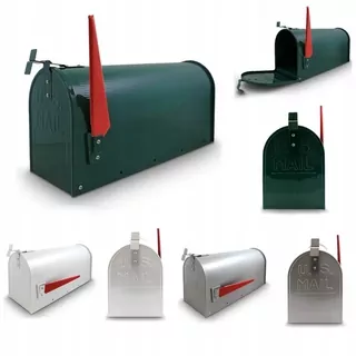 Poštová schránka USA MAIL (zelená)