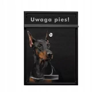 Poštová schránka - Puzdro na osadenie - Doberman pl vzor