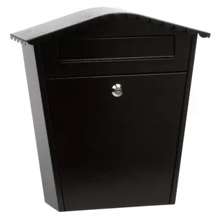 Poštová schránka - Box na písmená - kužeľ, hnedý