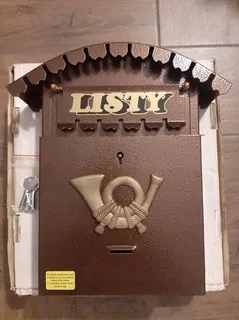 Schránka na listy s okrúhlym vekom B6 (sz03)
