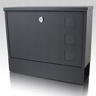 Schránka s časopismi a 3 priehradkami na prehľadávanie