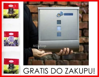 Poštová schránka - Poštová schránka na listy, nerez + ZADARMO