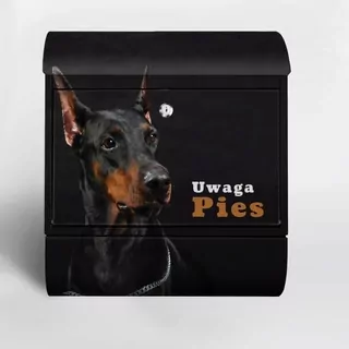 Poštová schránka - Poštová schránka s DOBERMAN + GRAPHICS 8RIF
