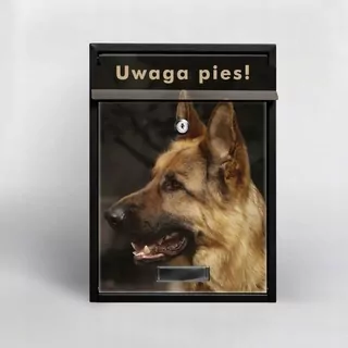 Poštová schránka - Poštová schránka s grafikou dog note 7IF