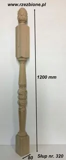 Pole prístrešok drevo no.320